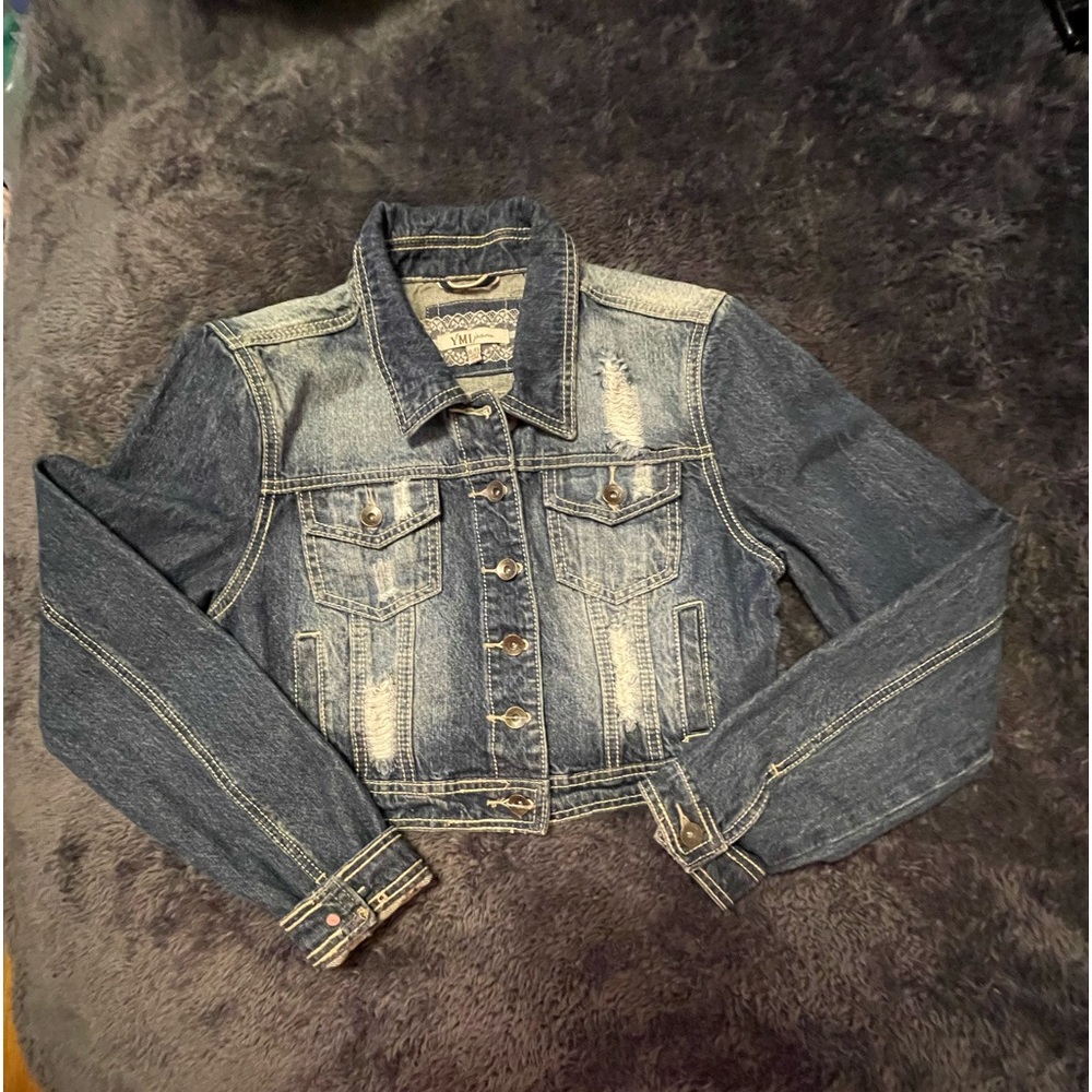 Darling Girls YMI Jeans Distressed Jacket